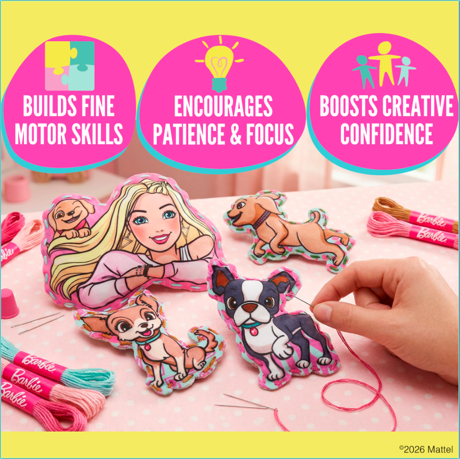 Barbie Pets Sewing Kit Detail