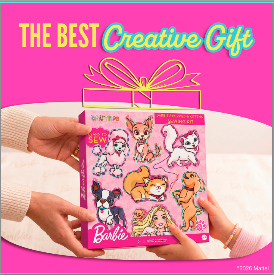 Barbie Pets Sewing Kit Detail