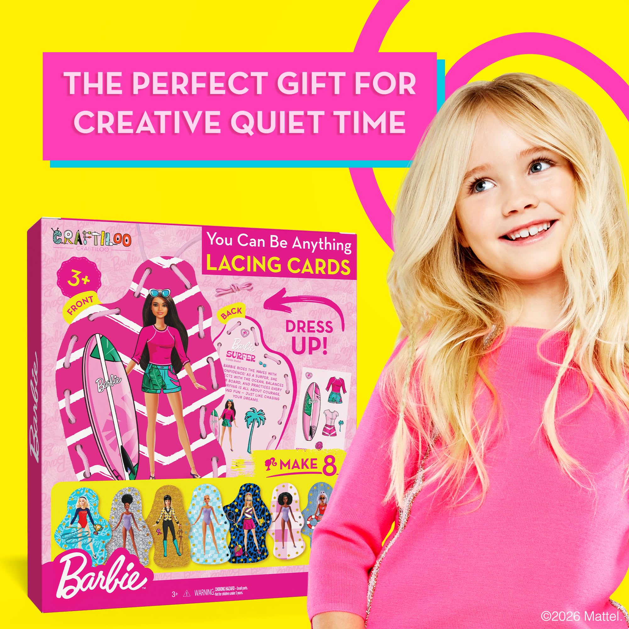 Barbie Lacing Cards – Lifestyle