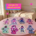 Barbie Illustrated Lacing Cards – Detail