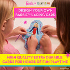 Barbie Lacing Cards – Detail