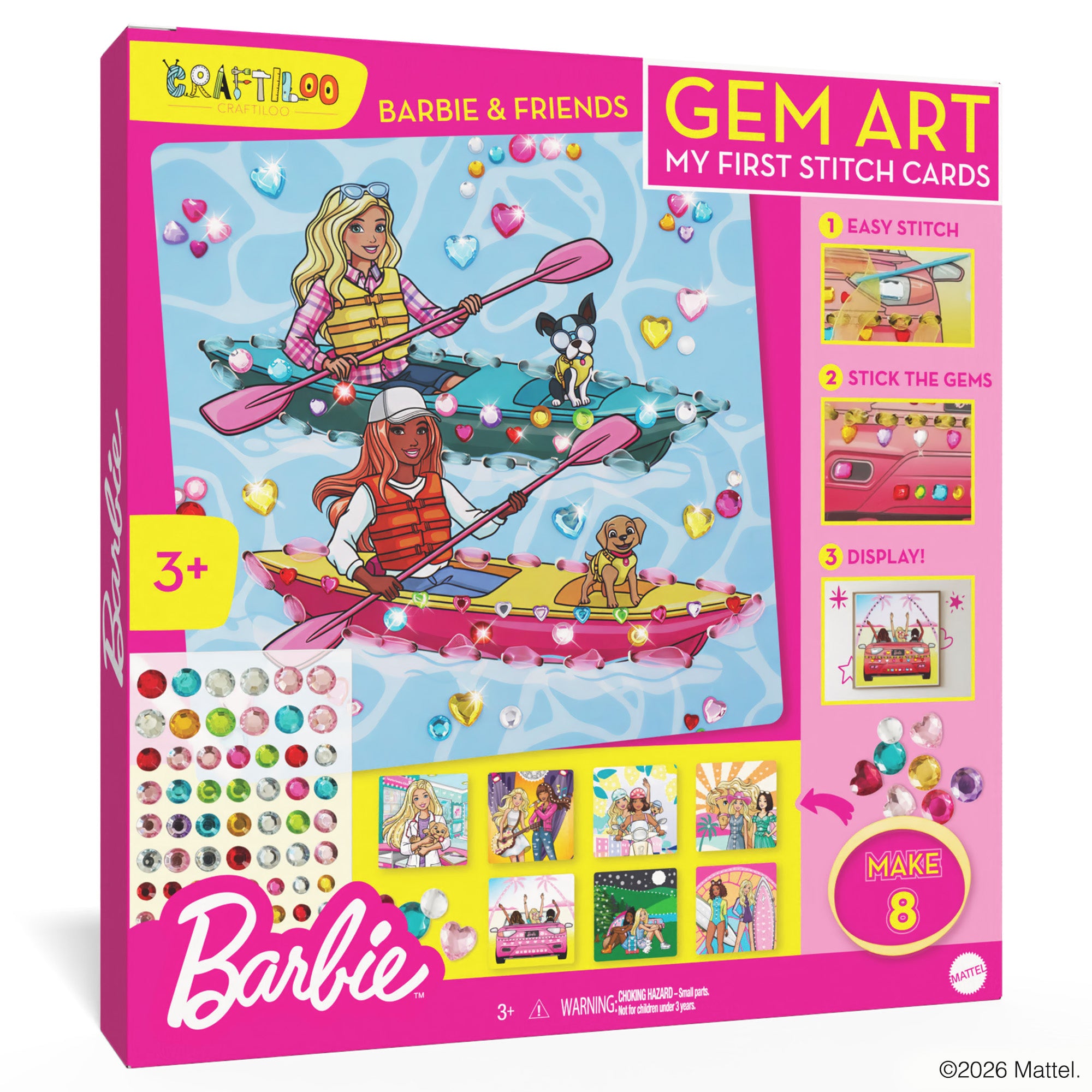 Barbie Stitch Cards Hero
